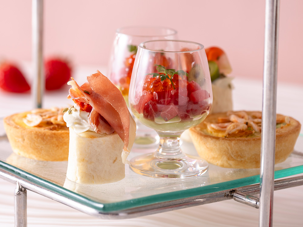 Afternoon tea - Strawberry Savories