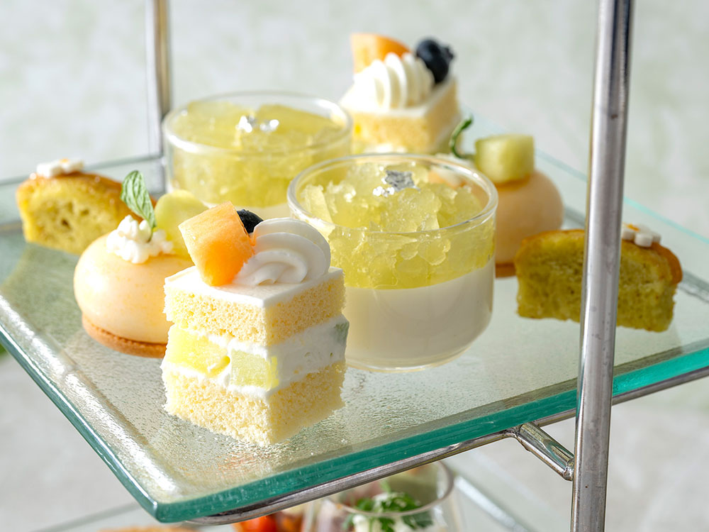 Afternoon tea - Strawberry Petits Fours