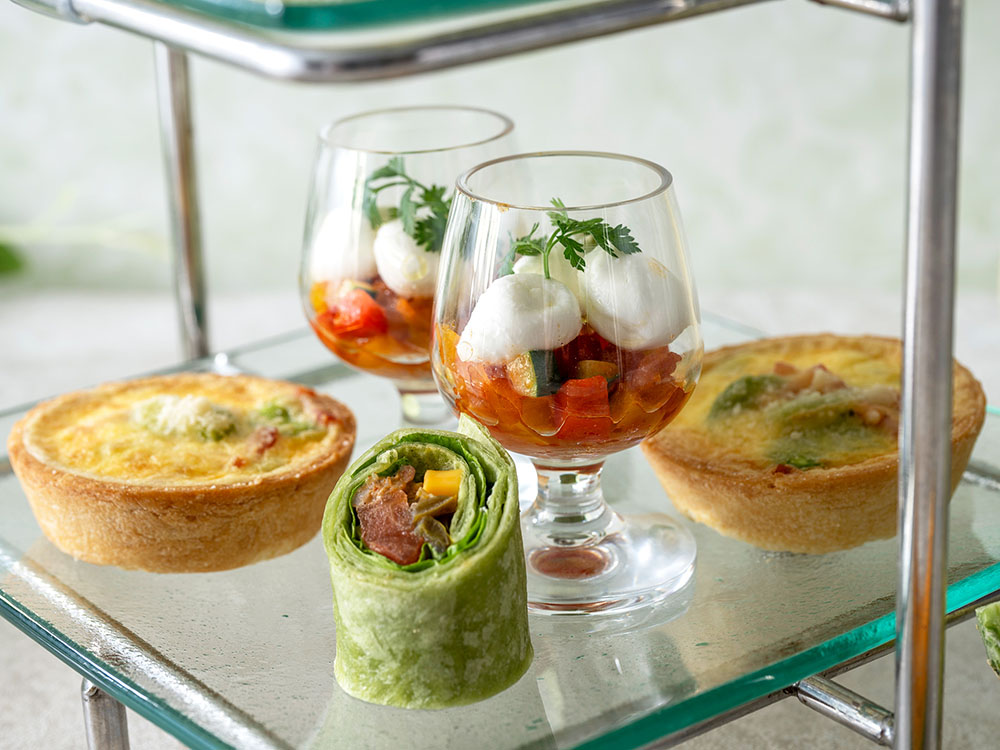 Afternoon tea - Strawberry Savories