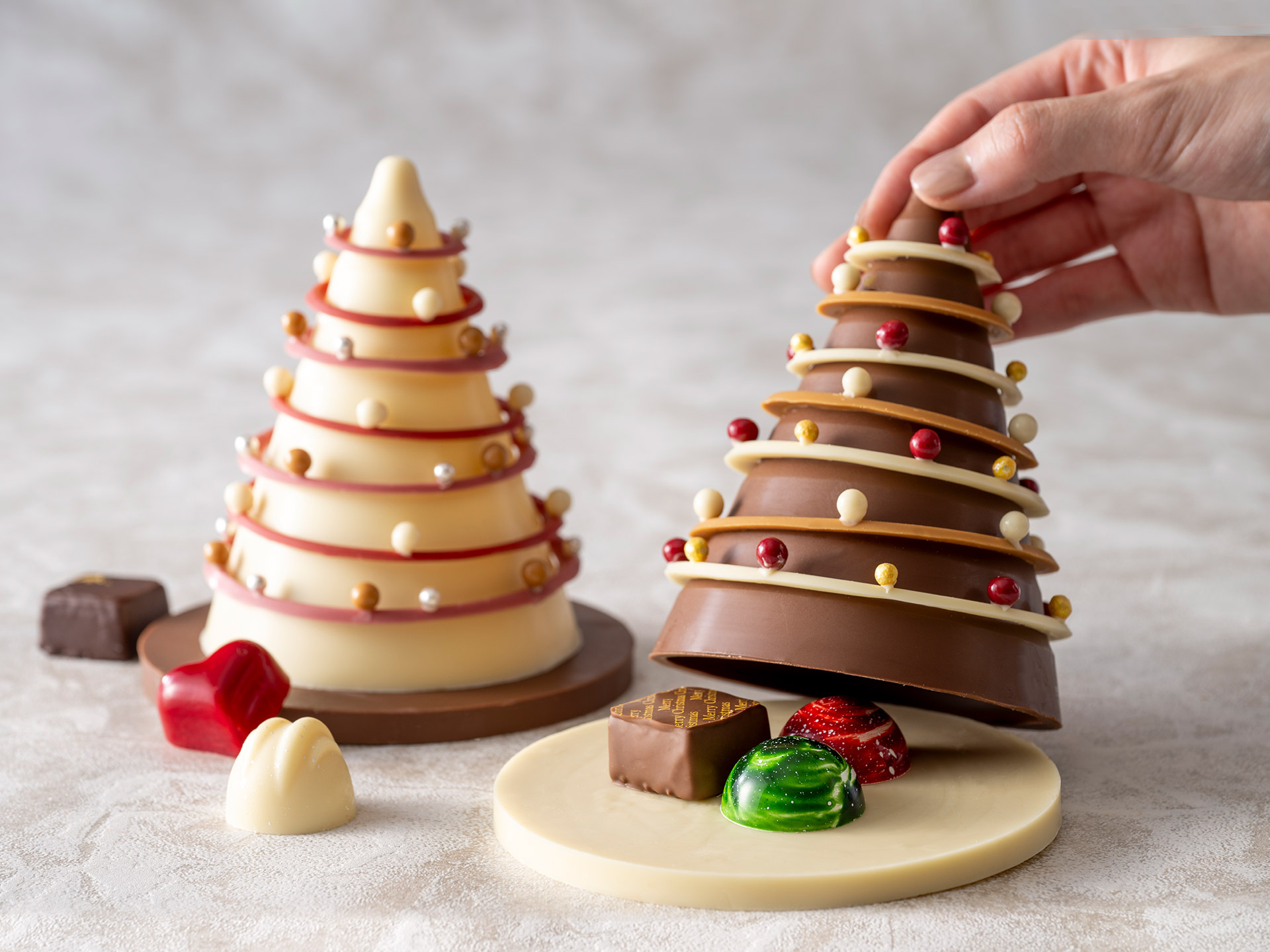 Chocolat arbre de Noël