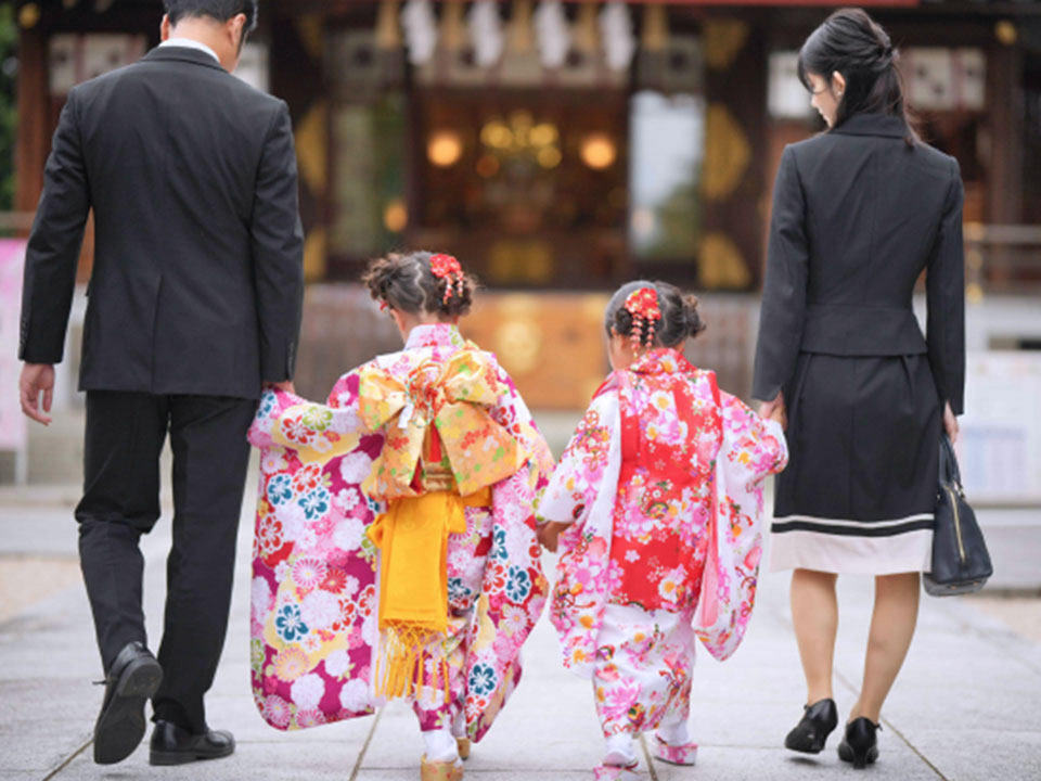 七五三のお祝い