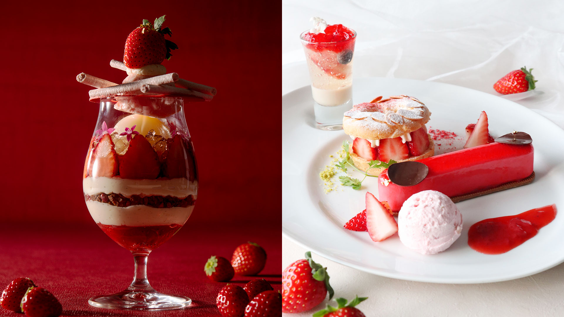 Strawberry parfait