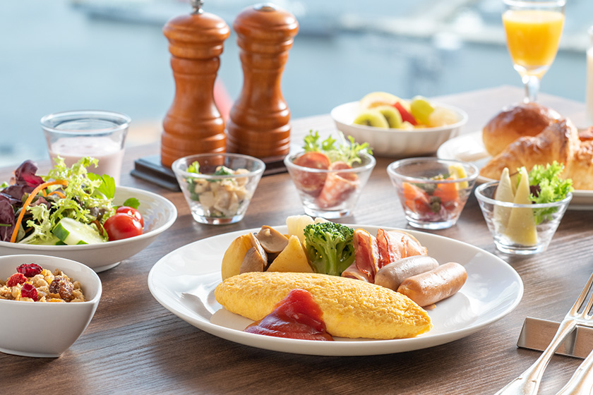 朝食ブッフェのイメージ