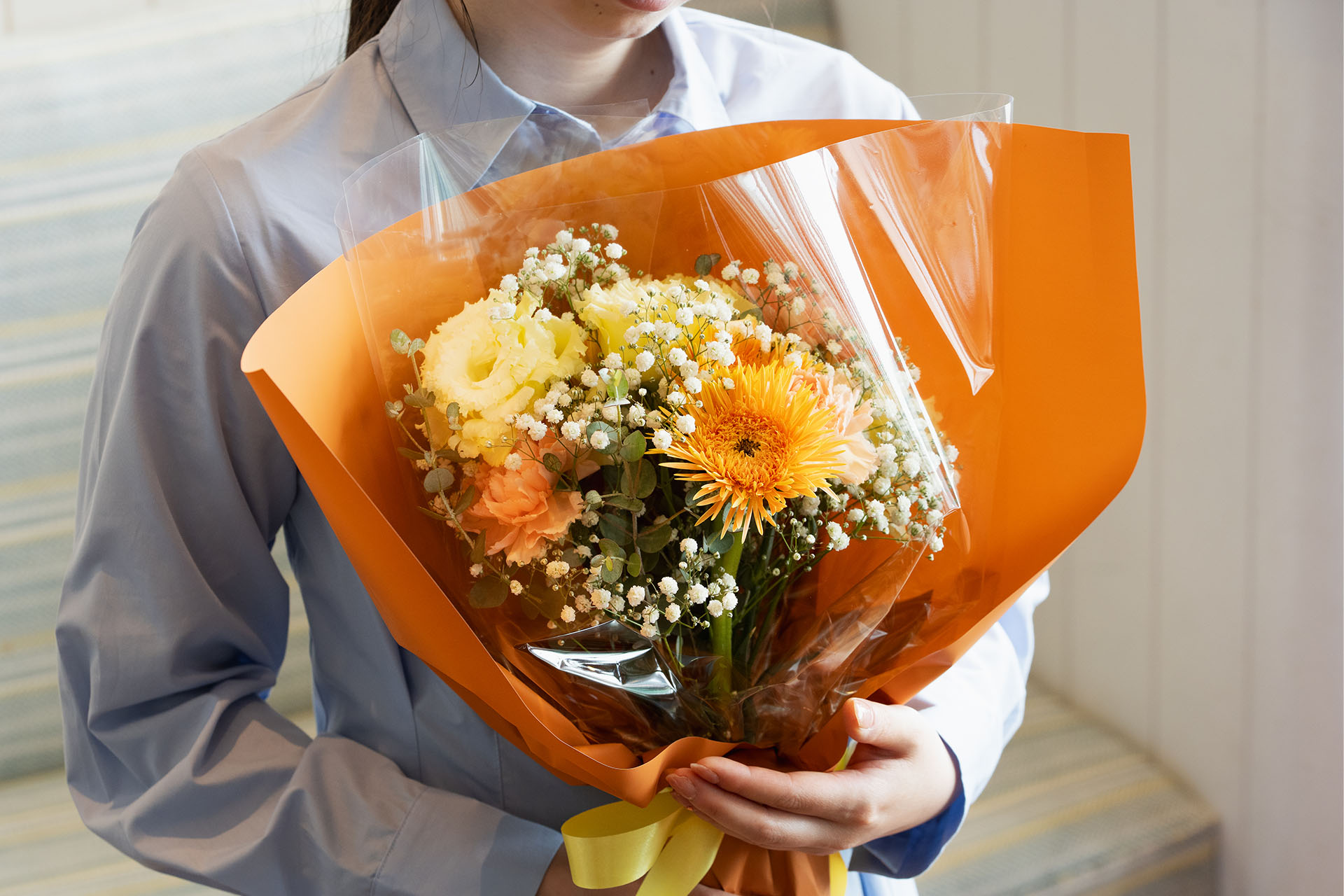 お子さまが選ぶ「いつもありがとう」の花束